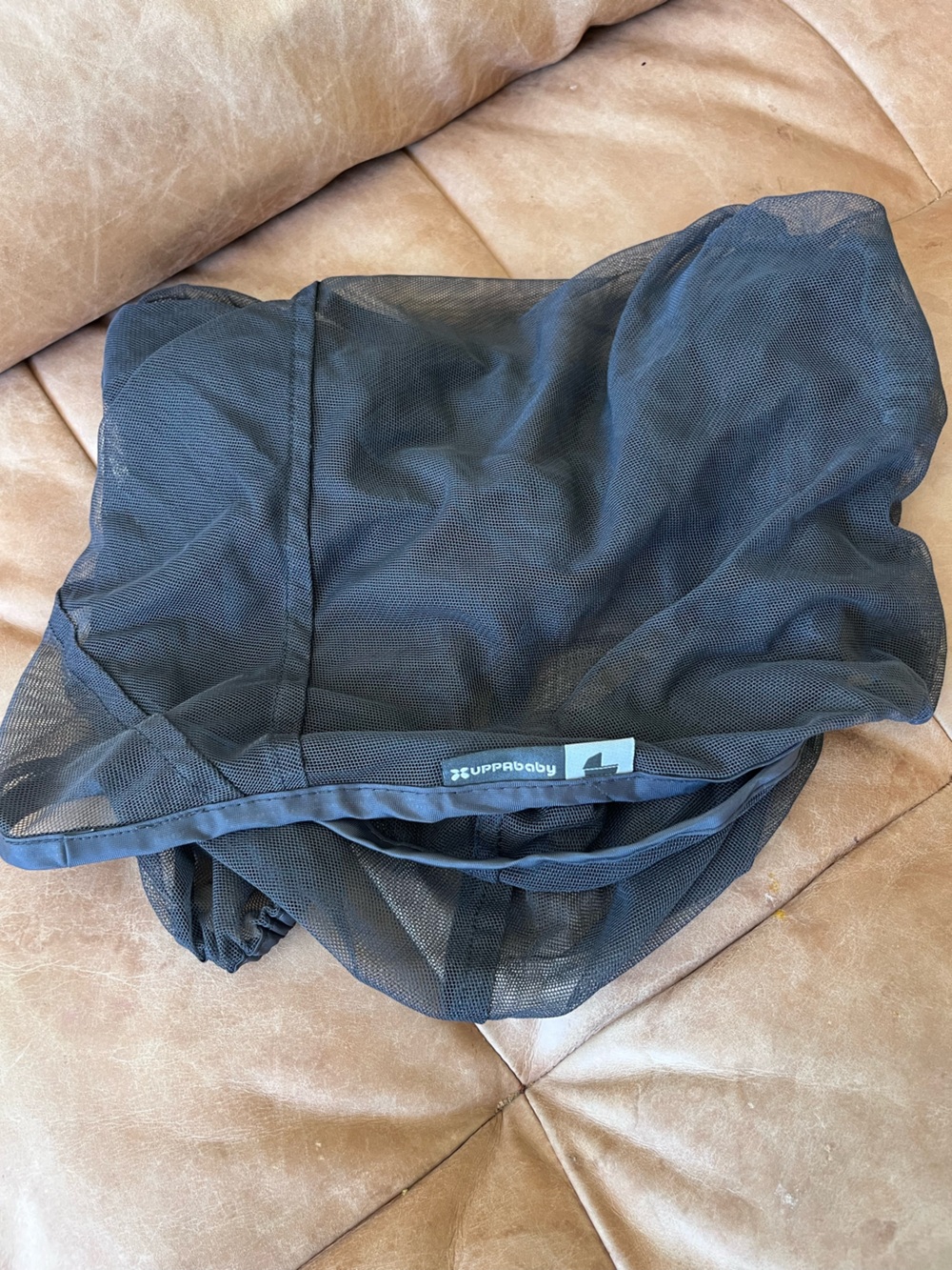 uppababy Black Bassinet Netting Cover